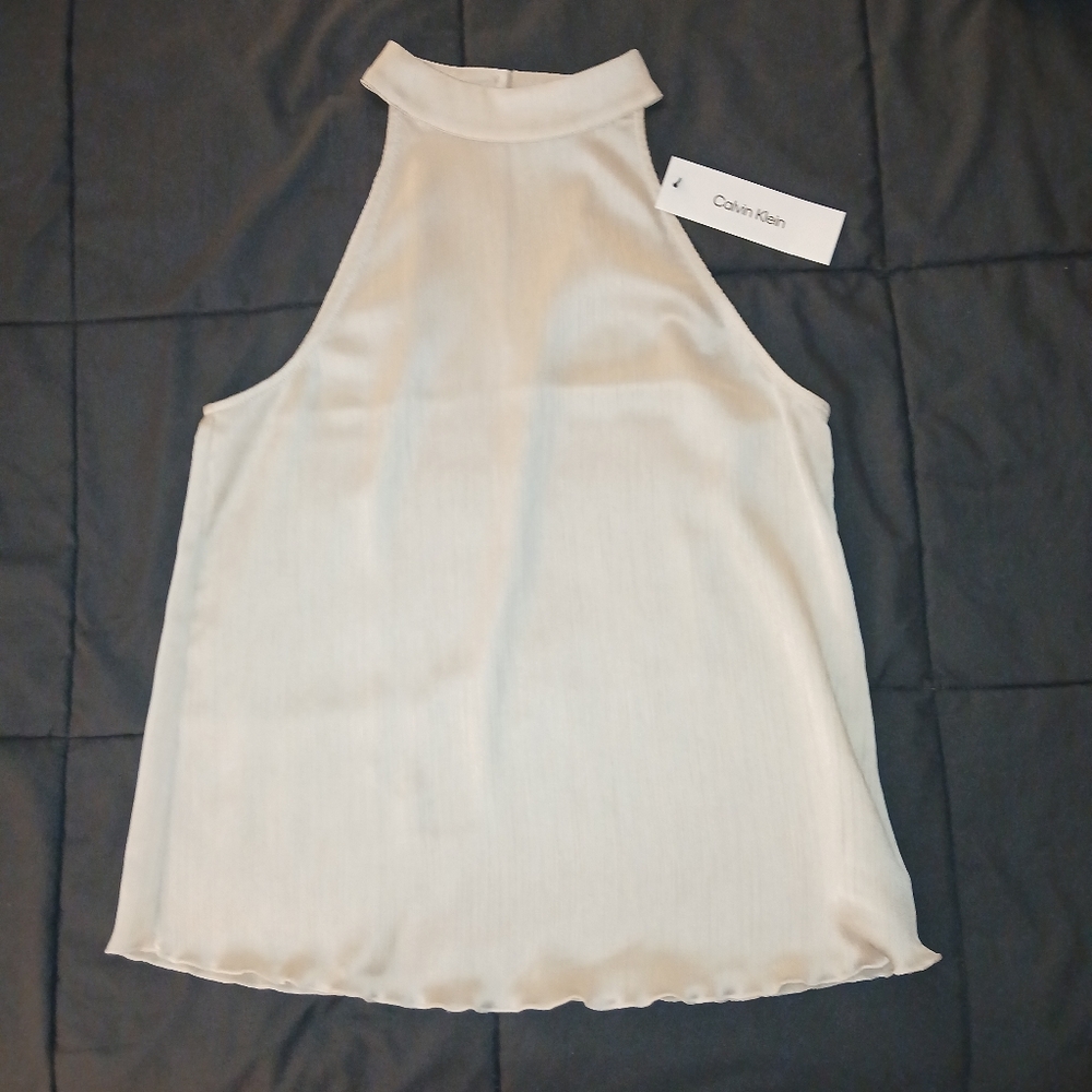 NWT Sz.S Womens Calvin Klein Halter Top